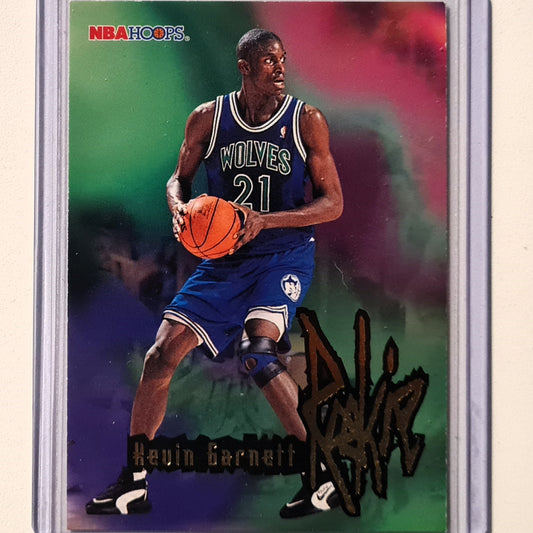 Kevin Garnett 1995 Skybox NBA Hoops Rooke RC #272 NBA Basketball Minnesota Timberwolves good/very good Sleeved