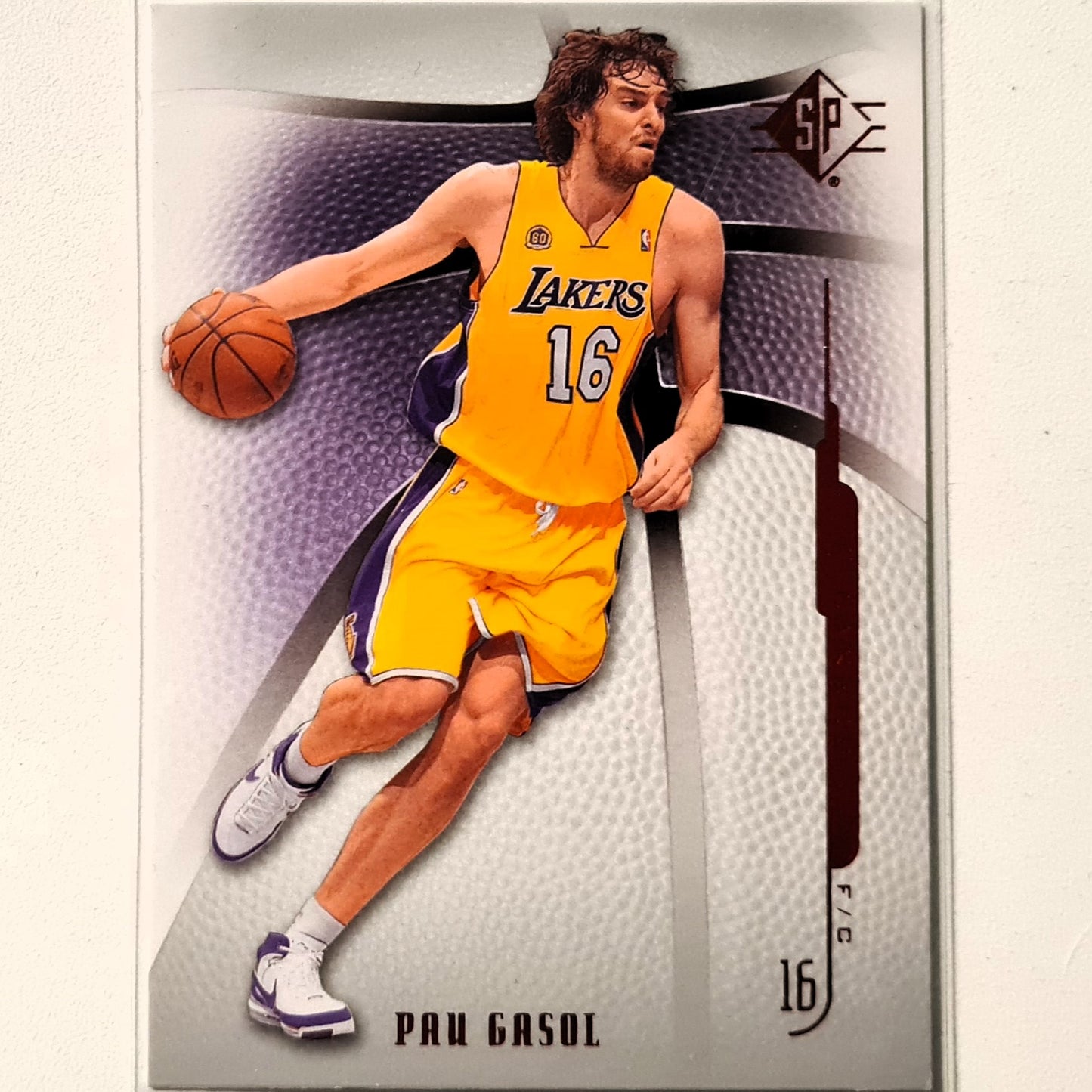 Pau Gasol 2009 Upper-Deck SP #90 NBA Basketball LA Lakers Very Good sleeved