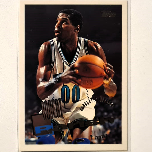 Robert Parish 1995 Topps #57 NBA Basketball Charlotte Hornets Excellent sleeved
