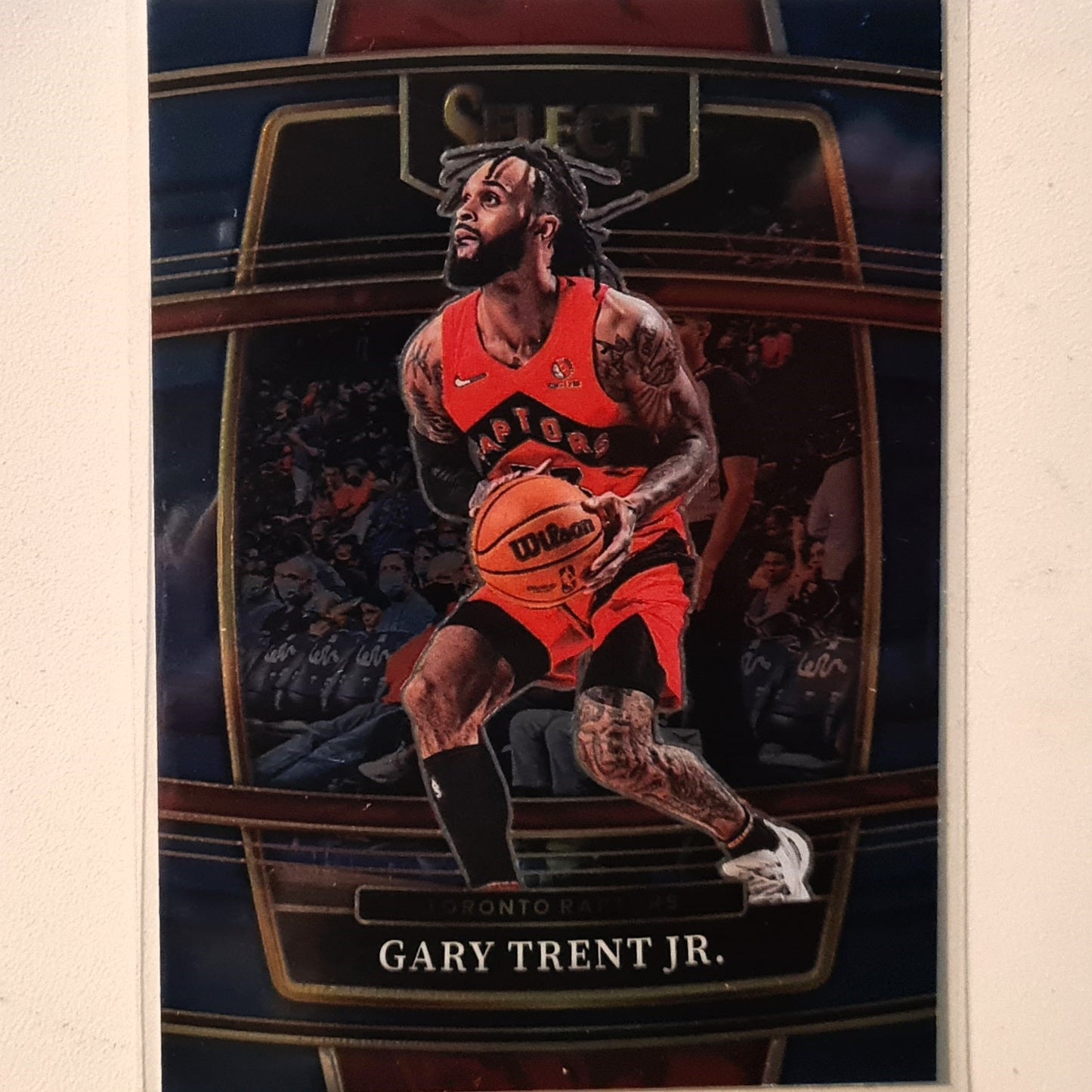 Gary Trent Jr 2021-22 Panini Select Concourse blue #25 NBA Basketball Toronto Raptors excellent/mint Sleeved