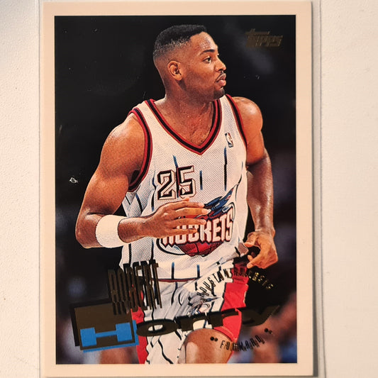 Robert Horry 1996 Topps  #191 NBA Basketball Houston Rockets excellent Sleeved
