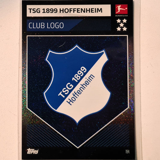 Hoffenheim 2018-19 Topps Bundesliga holo club crest #154 Soccer Football TSG 1899 Hoffenheim good/very good Sleeved