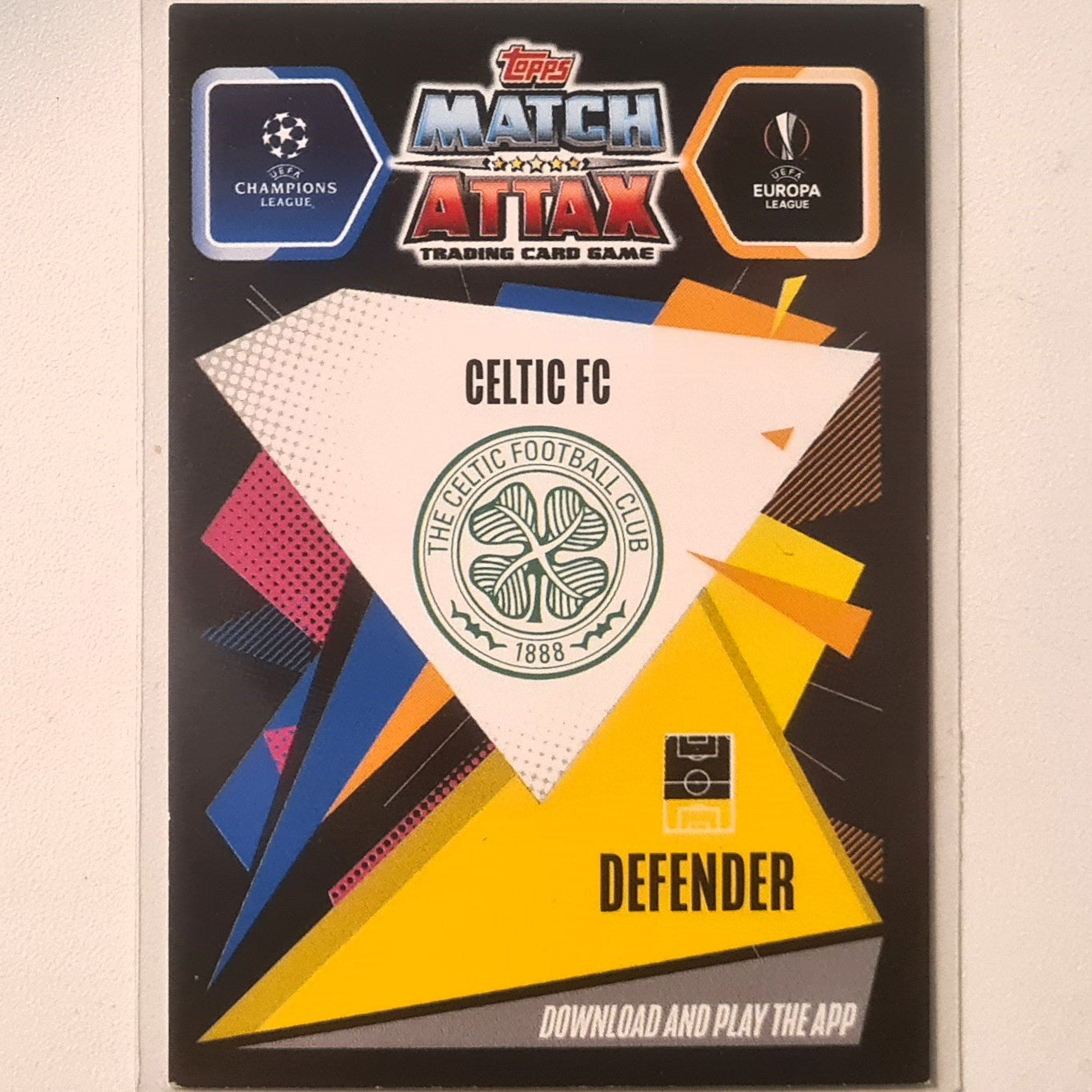 Christopher Jullien 2020-21 Topps Match Attax MOTM 6 Soccer Football Celtic Excellent Sleeved