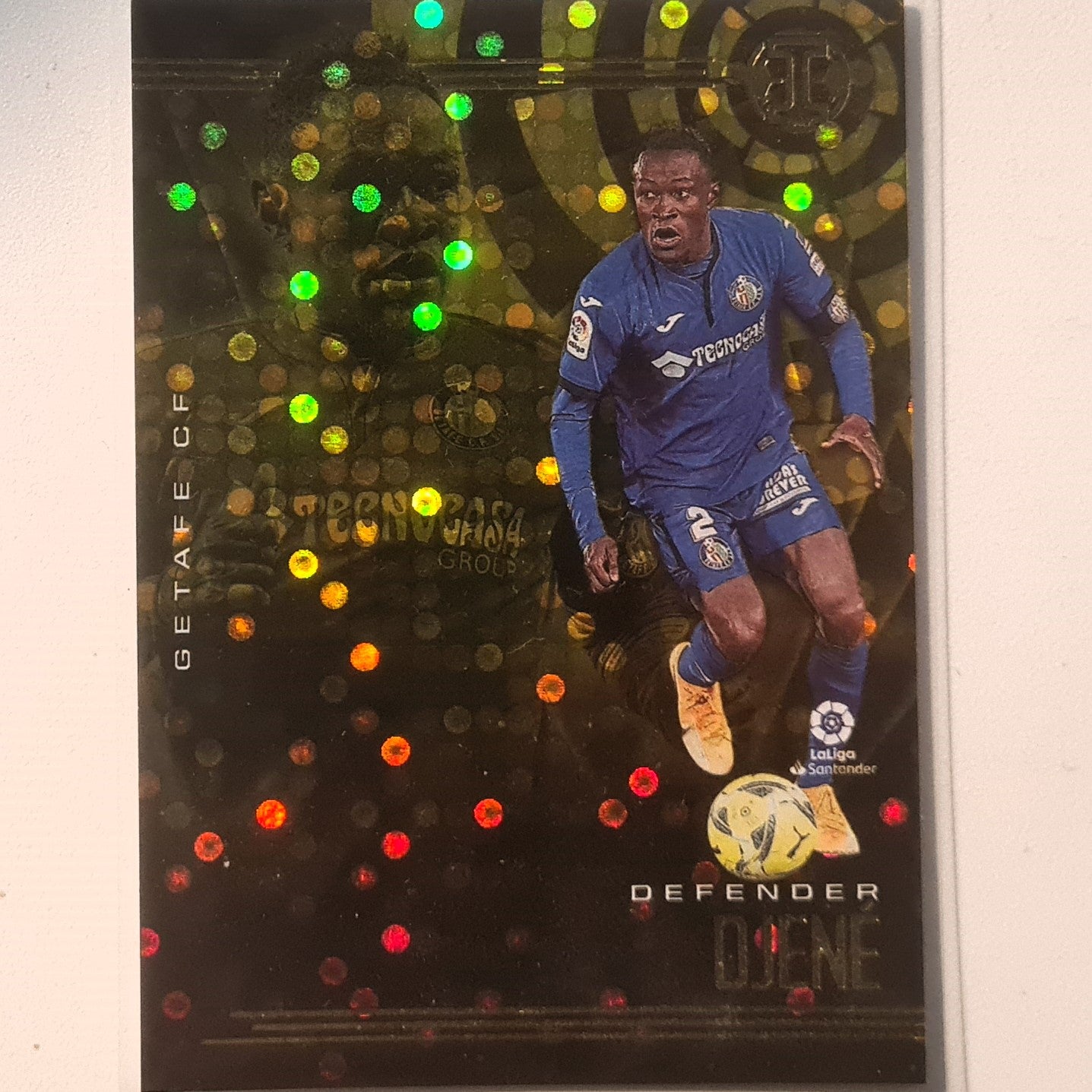 Djene 2020-21 Panini Illusions Gold Circles rare #19 Soccer Football Getafe Excellent Sleeved