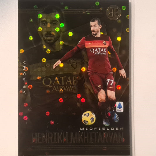 Henrikh Mkhitaryan 2020-21 Panini Illusions Gold Circles rare #5 Soccer Football Roma Excellent Sleeved