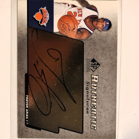 Trevor Ariza 2005 Upper Deck Authentic Signatures Auto Rookie RC  AS-TR NBA Basketball New York Knicks Excellent sleeved