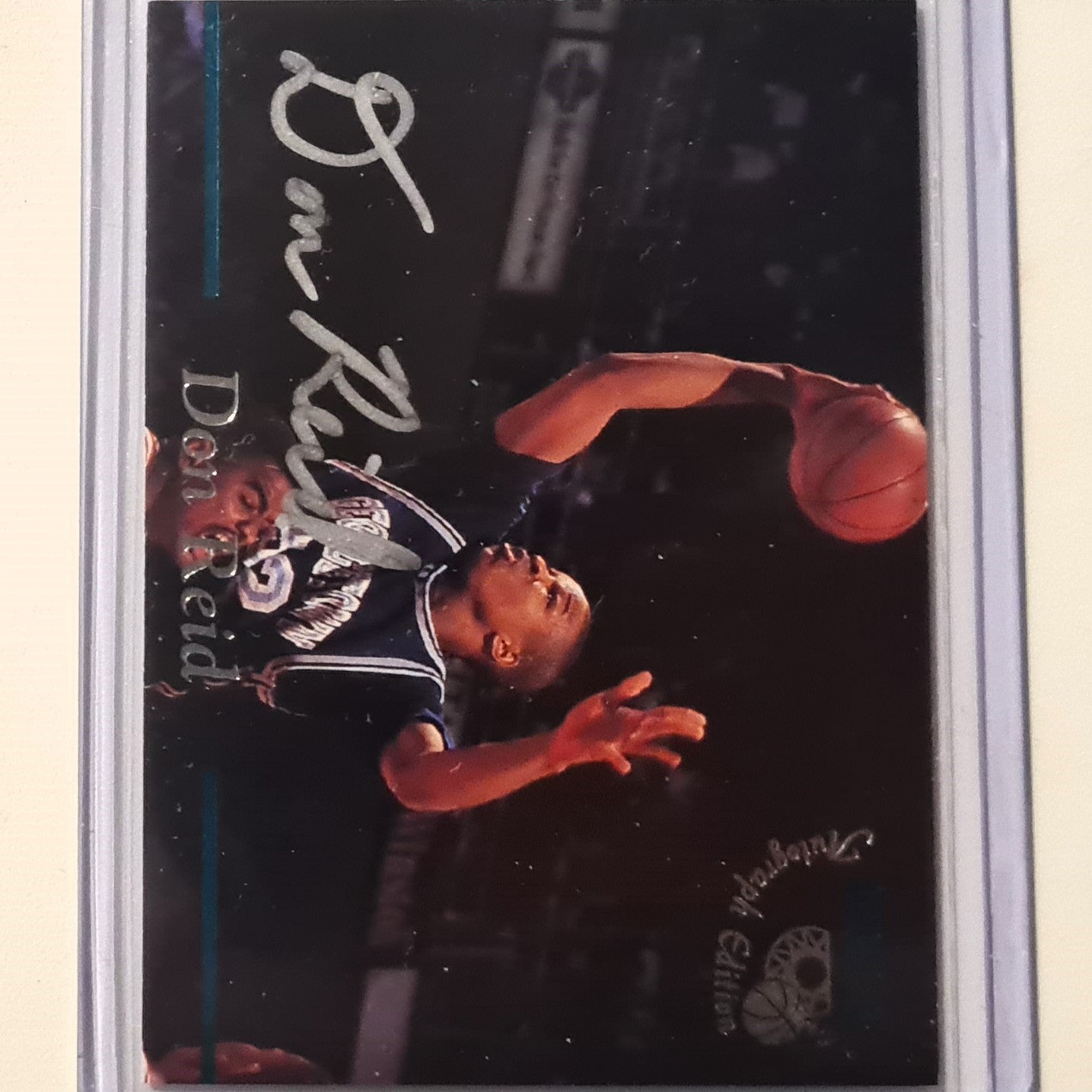 Don Reid 1995 Classic rookies Autograph edition Rookie Auto NBA Basketball Georgetown very good sleeved