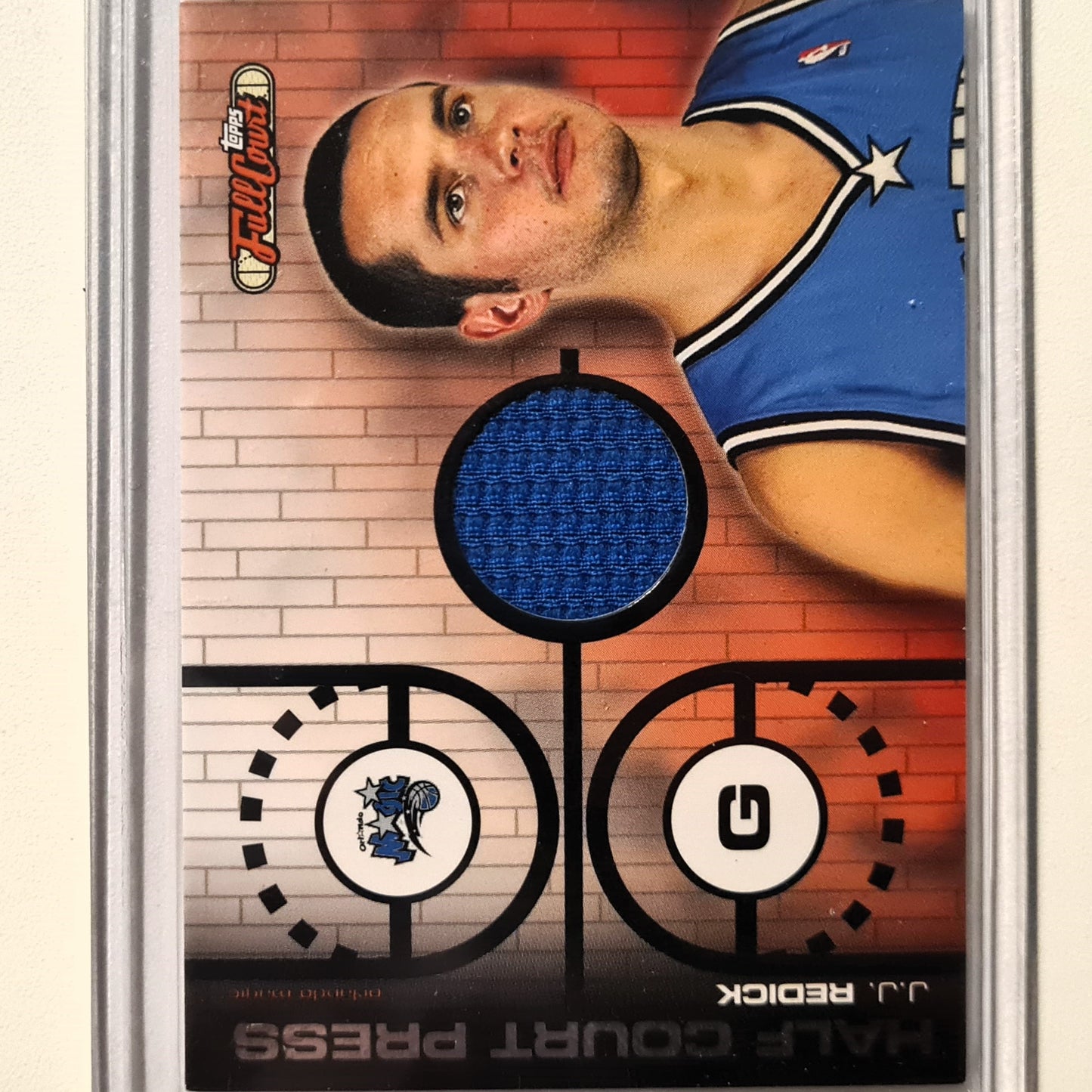 JJ Redick 2006 Topps full court half court press Rookie RC patch HCP7 NBA Basketball Orlando Magic excellent sleeved