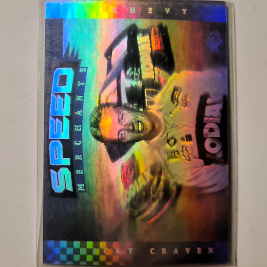 Ricky Craven 1995 Upper-Deck SP Speed Merchant Holo SM19 Nascar Chevrolet Kodiak Excellent Sleeved