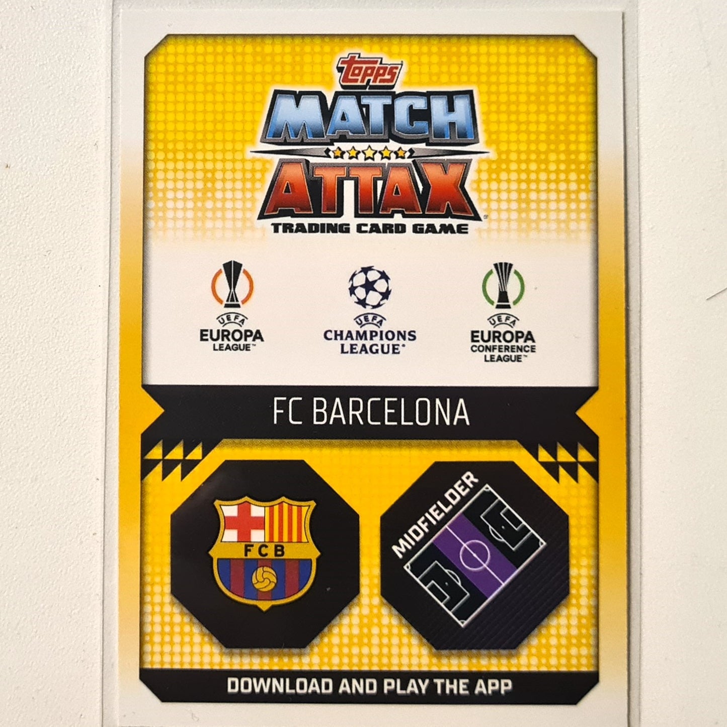 Pedri 2022-23 Topps Match Attax Styler Holo #148 Soccer Football Barcelona Excellent Sleeved