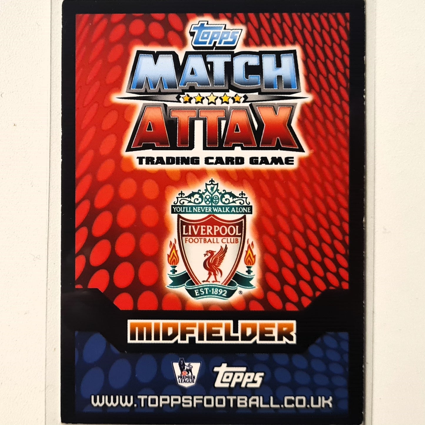 Raheem Sterling 2016-17 Topps Match Attax Man of the Match Holo #377 Soccer Football good Sleeved