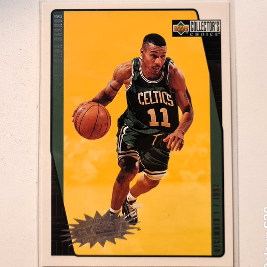 Dana Barros 1997 Upper Deck you crash the game C2 NBA Basketball Boston Celtics Excellent sleeved