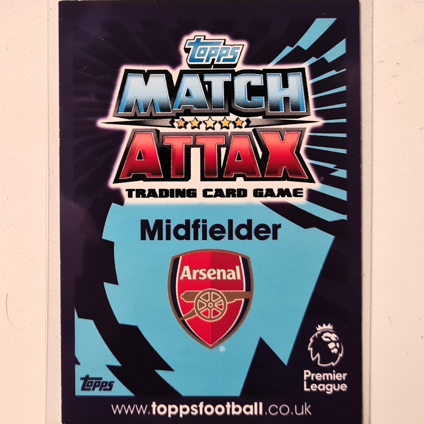 Granit Xhaka 2016-17 Topps match attax man of the match holo #402 Soccer Football Arsenal very good/excellent sleeved