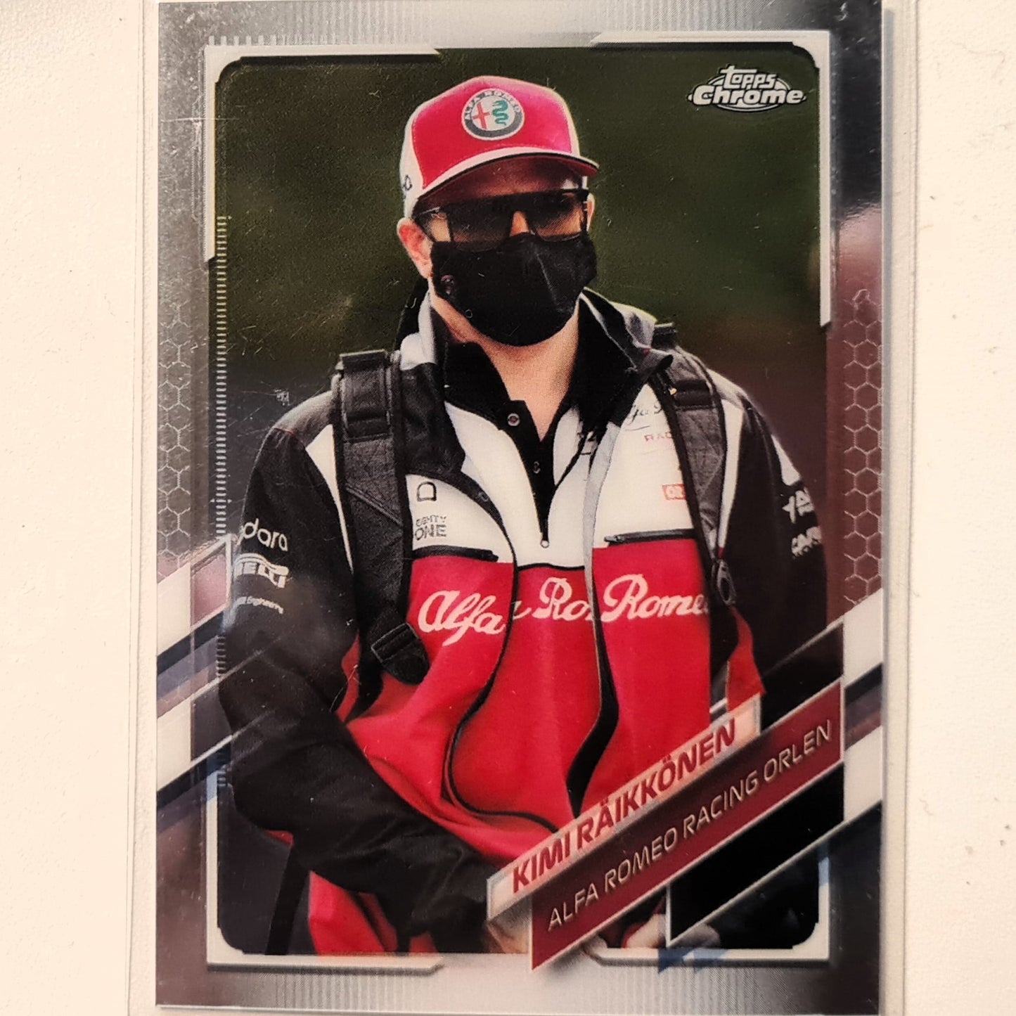 Kimi Raikkonen 2021 Topps Chrome #26 Formula one F1 Alfa Romeo excellent sleeved
