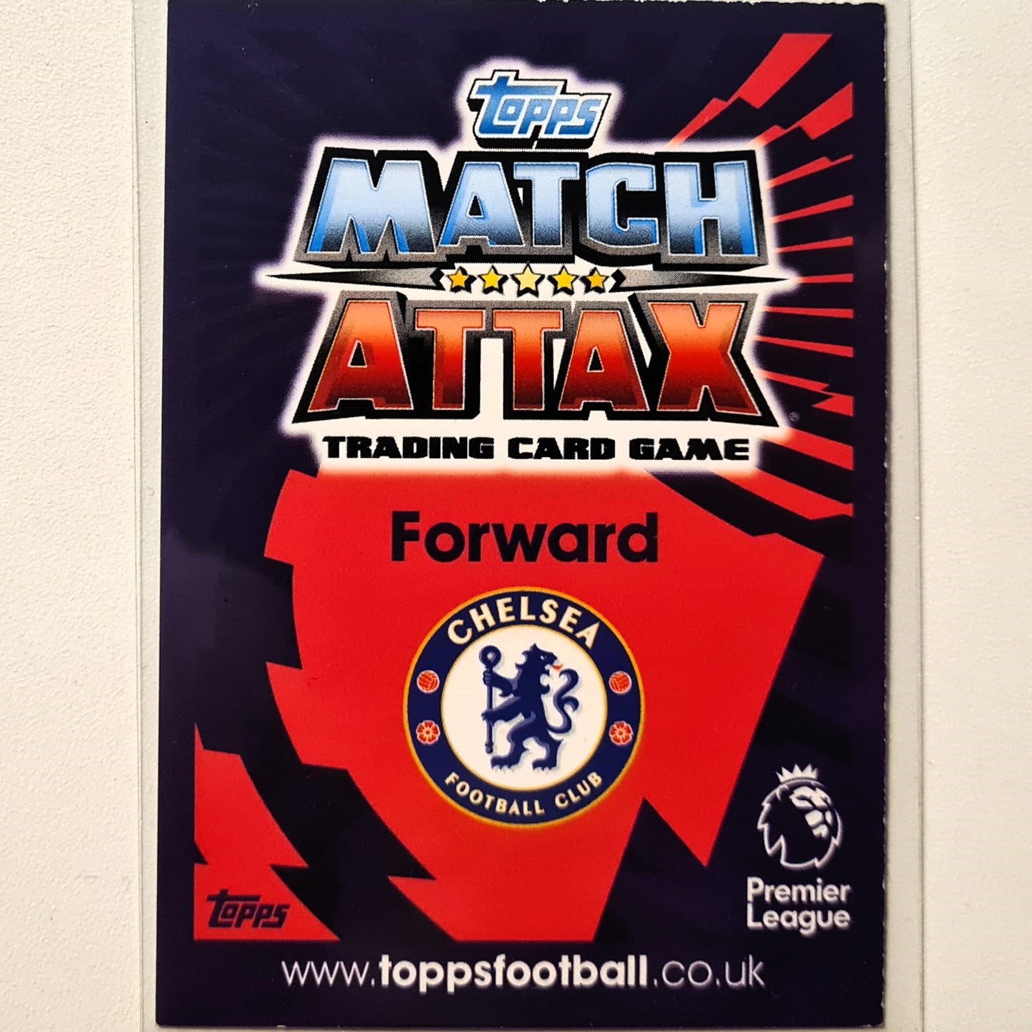 Diego Costa 2016-17 Topps match attax Star Player #70 football Chelsea very good sleeved