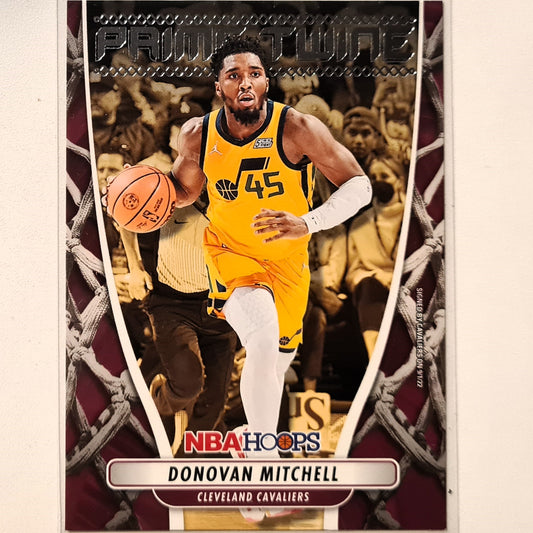 Donovan Mitchell 2022-23 Panini NBA Hoops Prime Twine insert #7 NBA Basketball Cleveland Cavaliers excellent/mint Sleeved