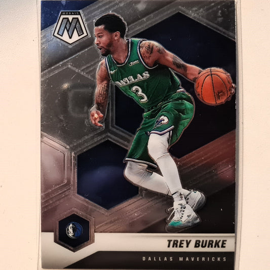 Trey Burke 2020-21 Panini Mosaic #110 NBA Basketball Dallas Mavericks Excellent/mint sleeved