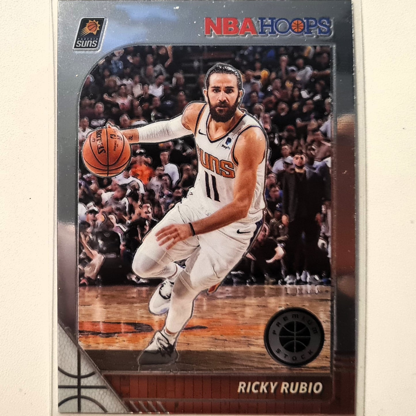 Ricky Rubio 2019-20 Panini NBA Hoops premium stock #189 NBA Basketball Phoenix Suns Excellent sleeved
