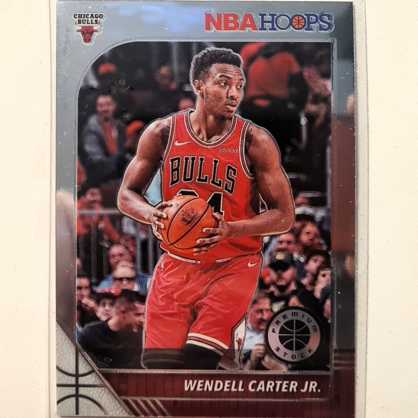 Wendell Carter Jr 2019-20 Panini NBA Hoops premium stock #29 NBA Basketball Chicago Bulls Excellent sleeved