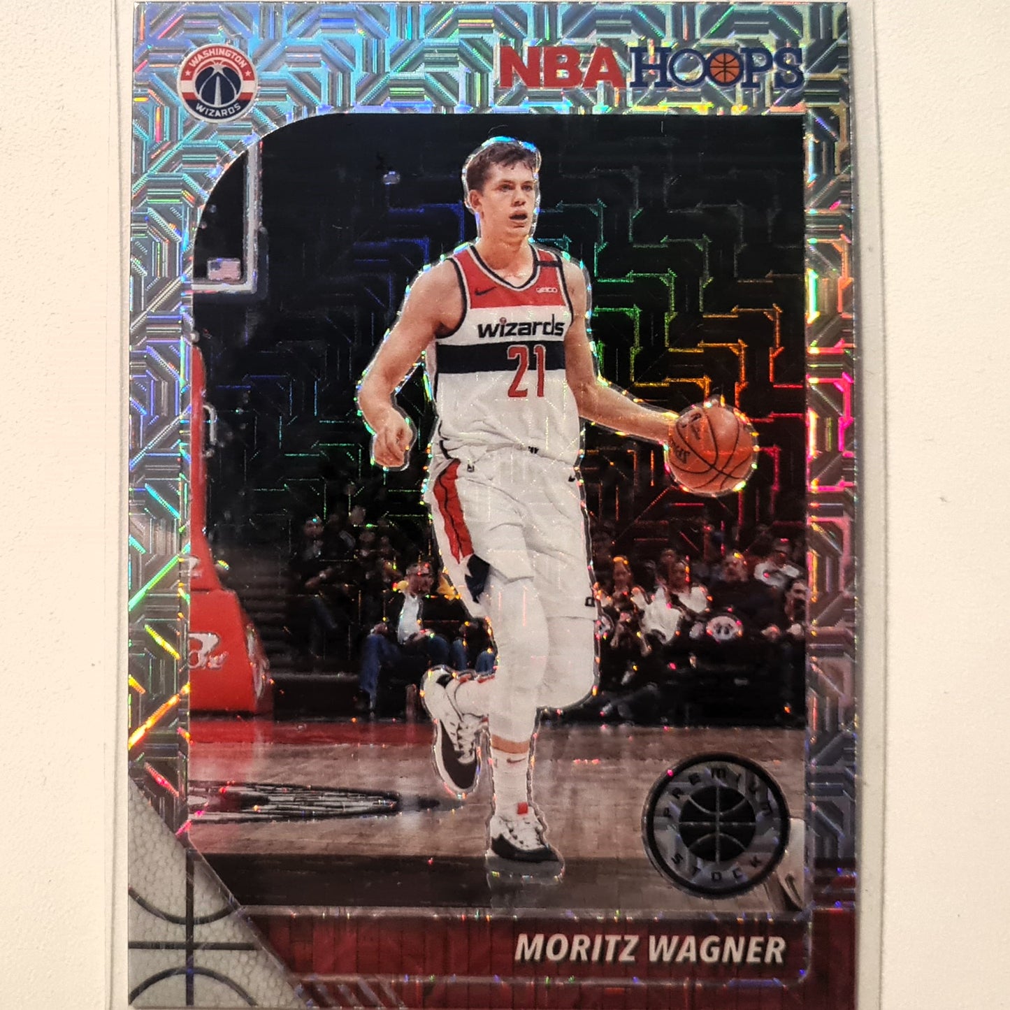 Moritz Wagner 2019-20 Panini NBA Hoops premium prizm  #276 NBA Basketball Washington Wizards Excellent sleeved