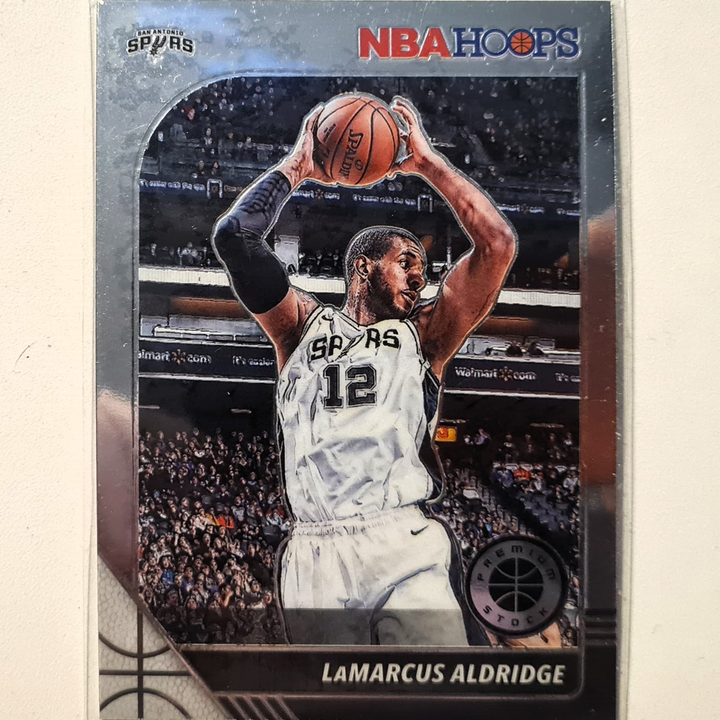LaMarcus Alridge 2019-20 Panini NBA Hoops premium stock #171 NBA Basketball San Antonio Spurs Excellent sleeved