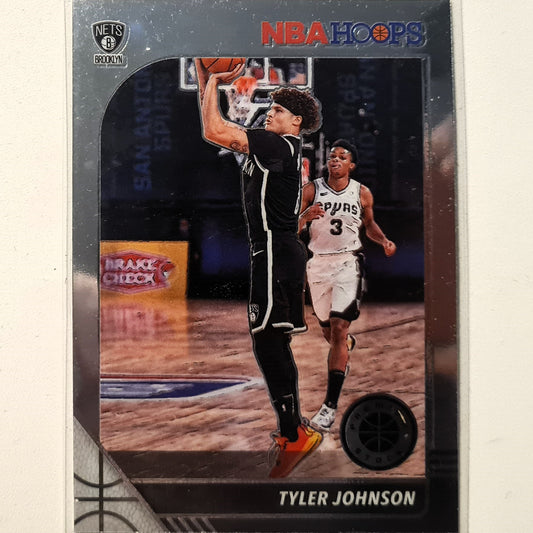 Tyler Johnson 2019-20 Panini NBA Hoops premium stock #155 NBA Basketball Brooklyn Nets Excellent sleeved