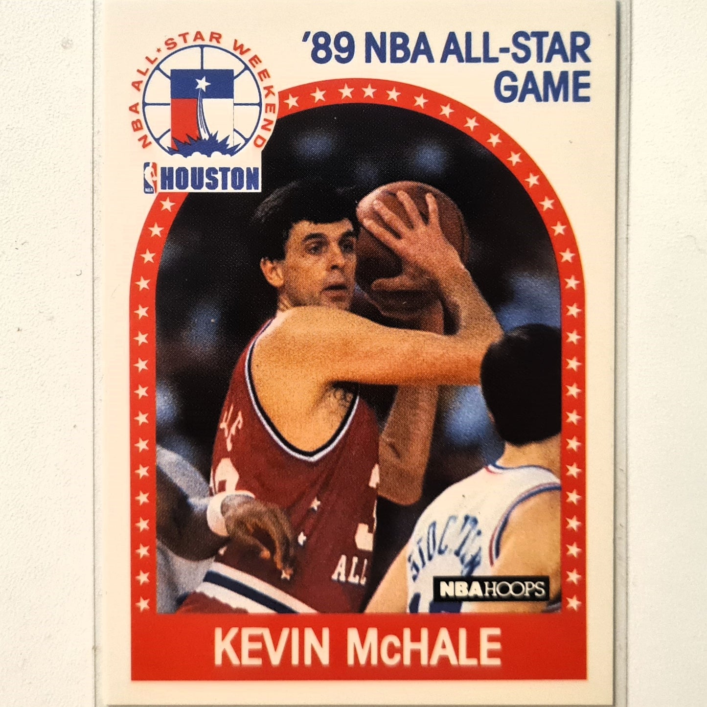 Kevin McHale 1989 NBA Hoops all star game #156 NBA Basketball Boston Excellent sleeved