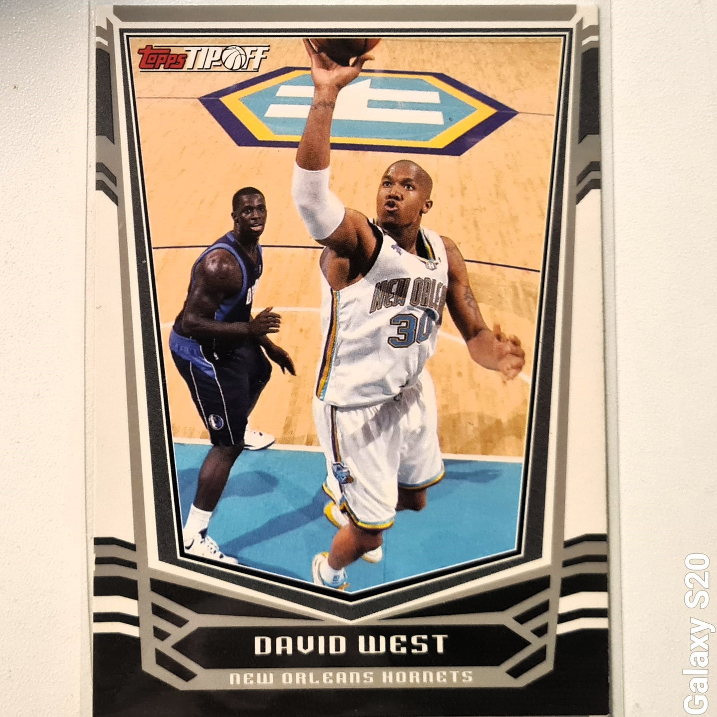 David West 2009 Topps Tip off  #30 NBA Basketball New Orleans Hornets good sleeved