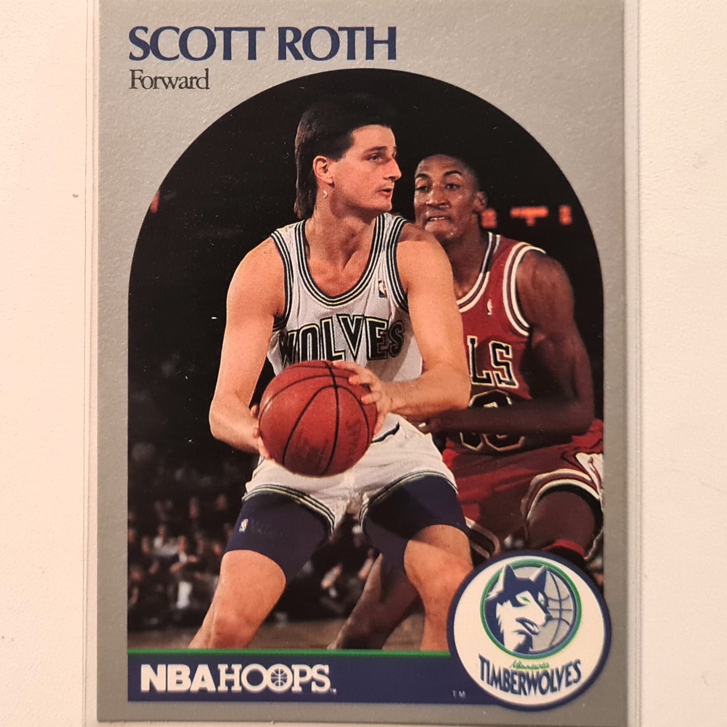 Scott Roth 1990 Skybox NBA Hoops #191 NBA Basketball Minnesota Timberwolves Excellent sleeved