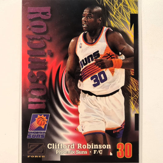 Clifford Robinson 1998 Skybox Z-Force #186 NBA Basketball Phoenix Suns Excellent Sleeved