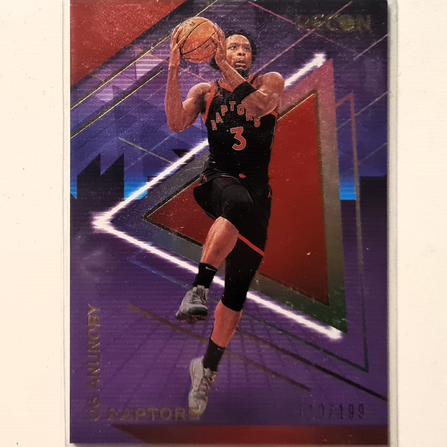 OG Anunoby 2021-22 Panini Recon numbered 110/199 #141 NBA Basketball Toronto Raptors very good/excellent Sleeved