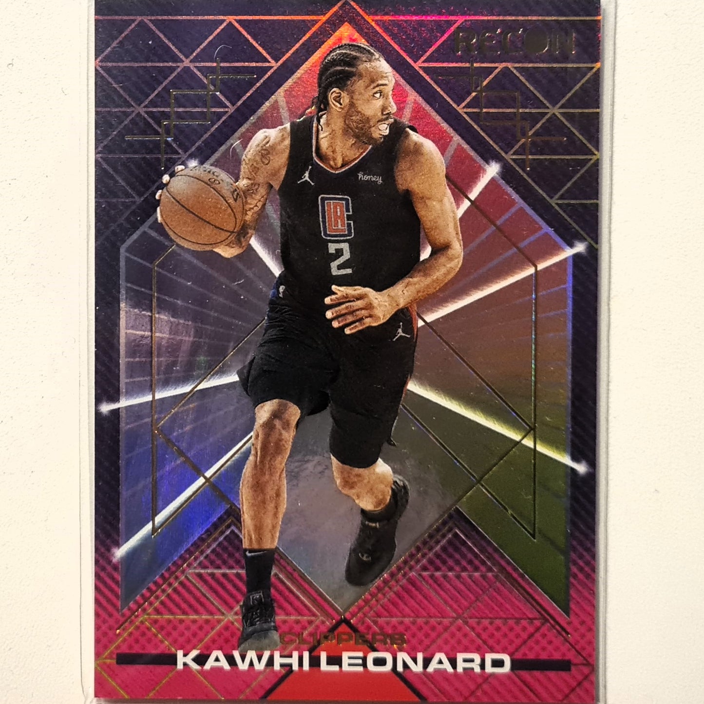 Kawhi Leonard 2021-22 Panini Recon #2 NBA Basketball LA Clippers excellent Sleeved