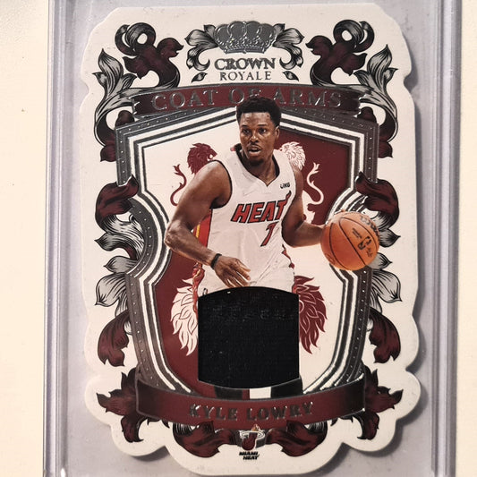 Kyle Lowry 2021-22 Panini Crown Royale CT-KLW NBA Basketball Miami Heat Excellent sleeved