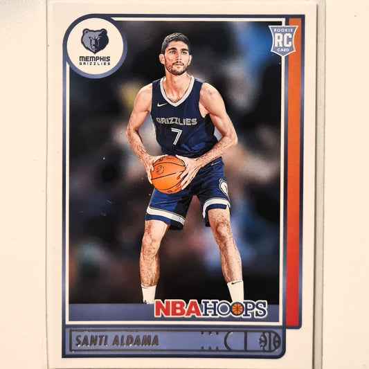 Santi Adama 2021-22 Panini NBA Hoops Rookie RC #207 NBA Basketball Minnesota Timberwolves Excellent/mint sleeved