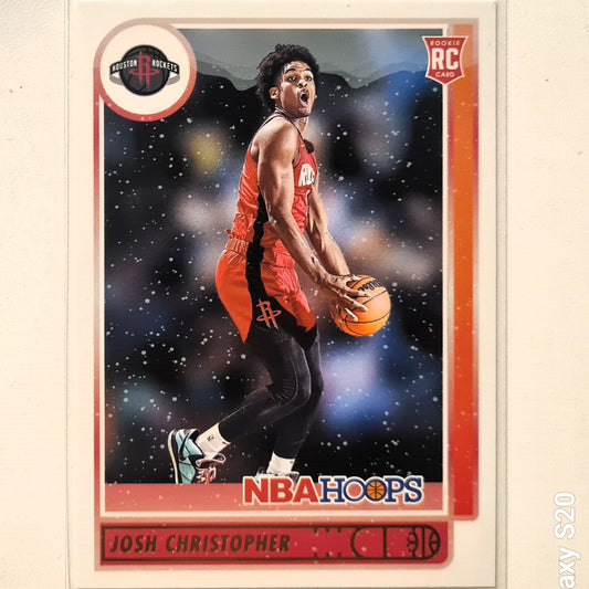 Josh Christopher 2021-22 Panini NBA Hoops Winter edition Rookie RC #214 NBA Basketball Houston Rockets Excellent/mint sleeved