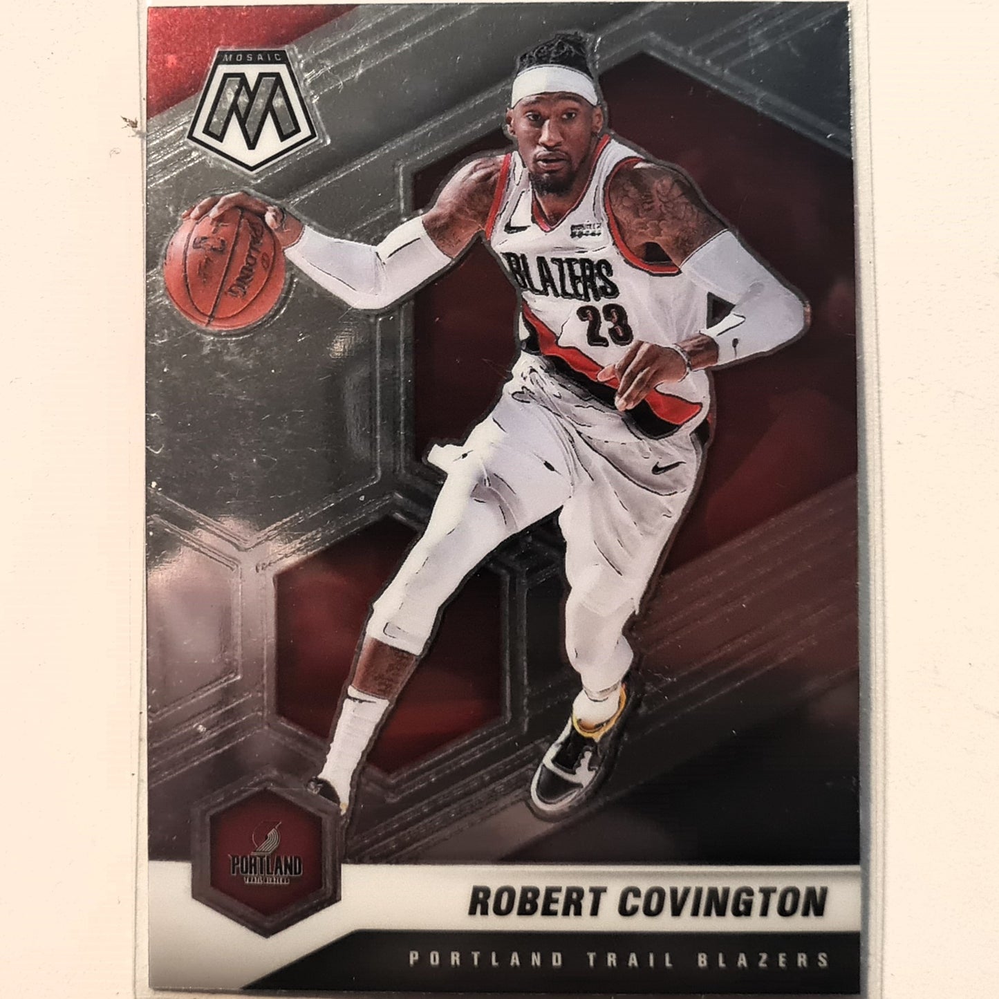 Robert Covington 2020-21 Panini Mosaic #111 NBA Basketball Portland Trail Blazers Excellent Sleeved