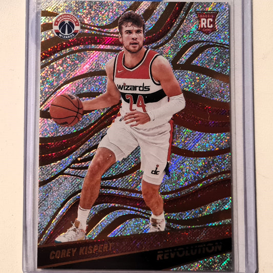 Corey Kispert 2021-22 Panini Revolution Rookie RC #136 NBA Basketball Washington Wizards Excellent Sleeved