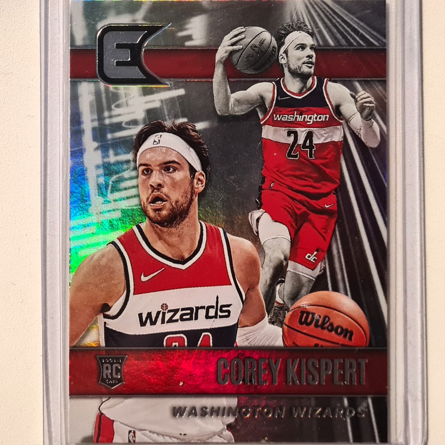 Corey Kispert 2021-22 Panini Chronicles Essentials Rookie RC #311 NBA Basketball Washington Wizards Excellent Sleeved