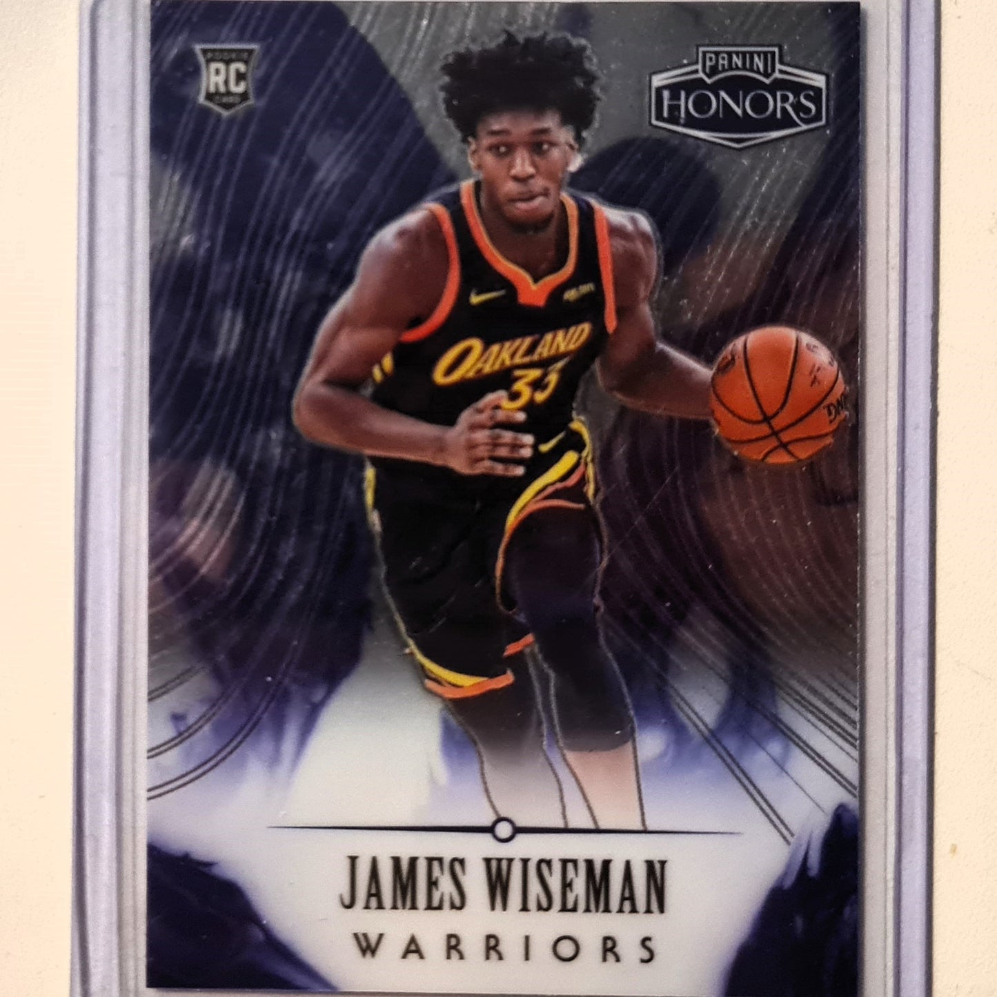 James Wiseman 2020-21 Panini Honors Rookie RC #597 NBA Basketball Golden State Warriors Excellent/mint Sleeved
