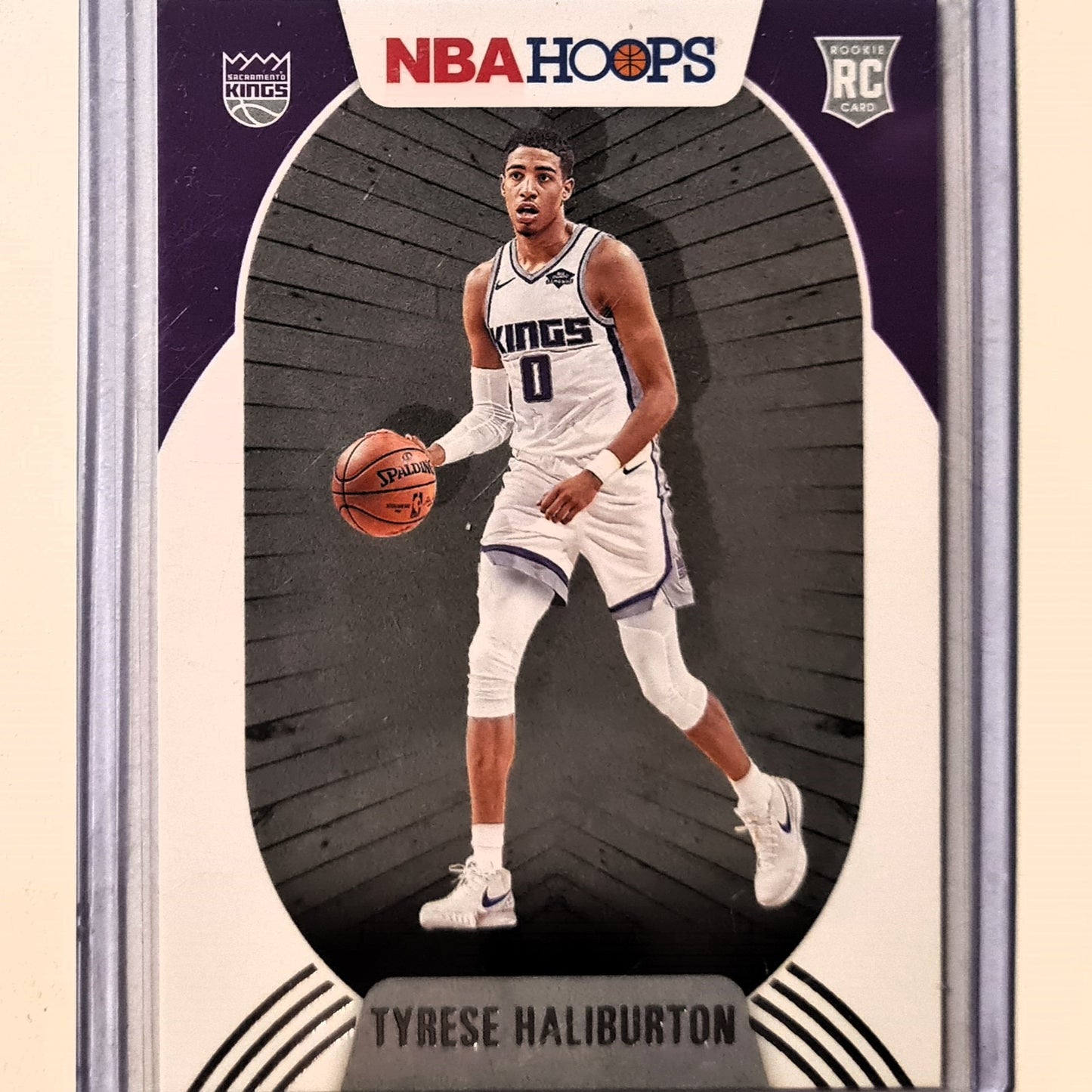 Tyrese Haliburton 2020-21 Panini NBA Hoops Rookie RC #238 NBA Basketball Sacramento Kings Excellent/mint Sleeved