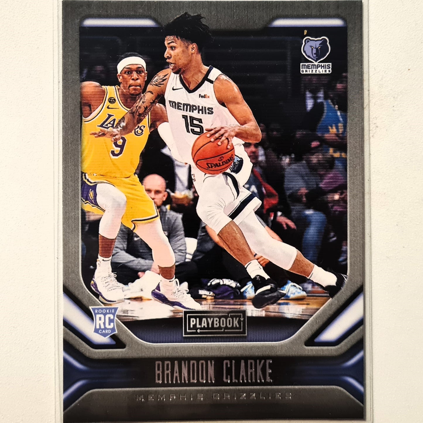 Brandon Clarke 2019-20 Panini Chronicles playbook Rookie RC #190 NBA Basketball Memphis Grizzlies Excellent sleeved