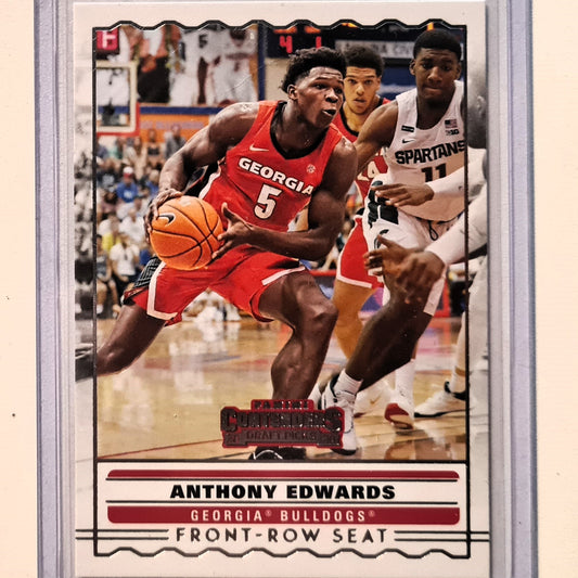 Anthony Edwards 2020-21 Panini contenders DRAFT PICKS Rookie RC SS-2 NBA Basketball Minnesota Timberwolves/Georgia excellent Sleeved