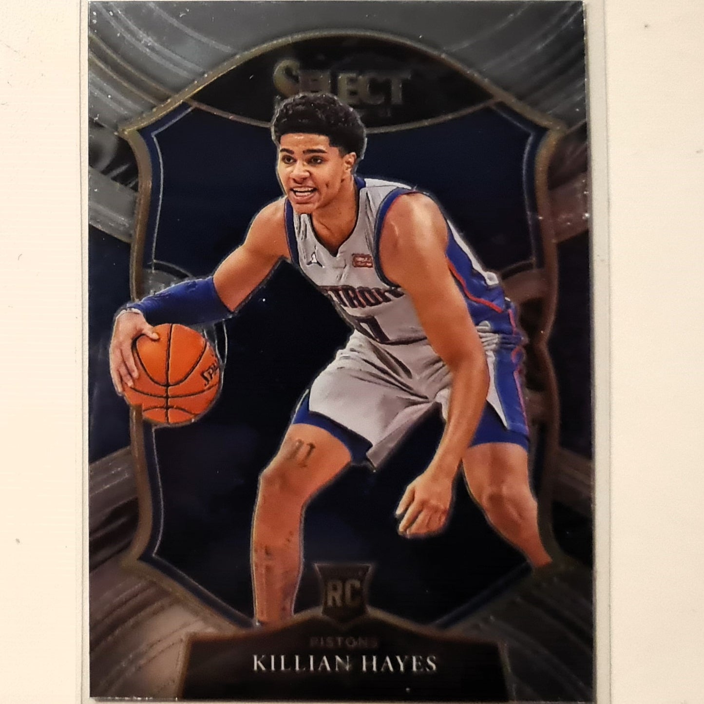 Killian Hayes 2020-21 Panini Select concourse Rookie RC #67 NBA Basketball Detroit Pistons Excellent/Mint Sleeved