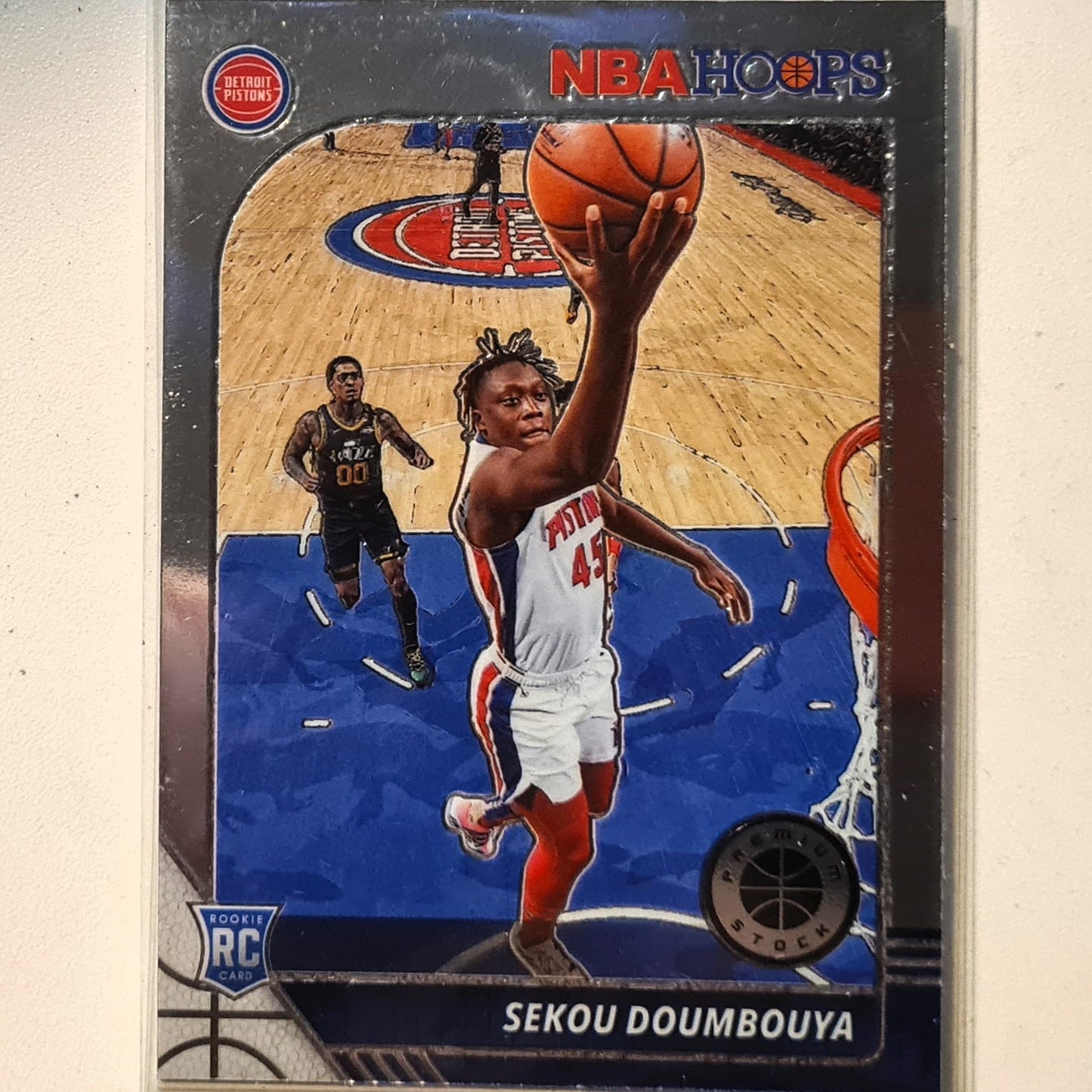 Sekou Doumbouya 2019-20 Panini Hoops Premium Stock Rookie RC #212 NBA Basketball Detroit Pistons Excellent/Mint Sleeved
