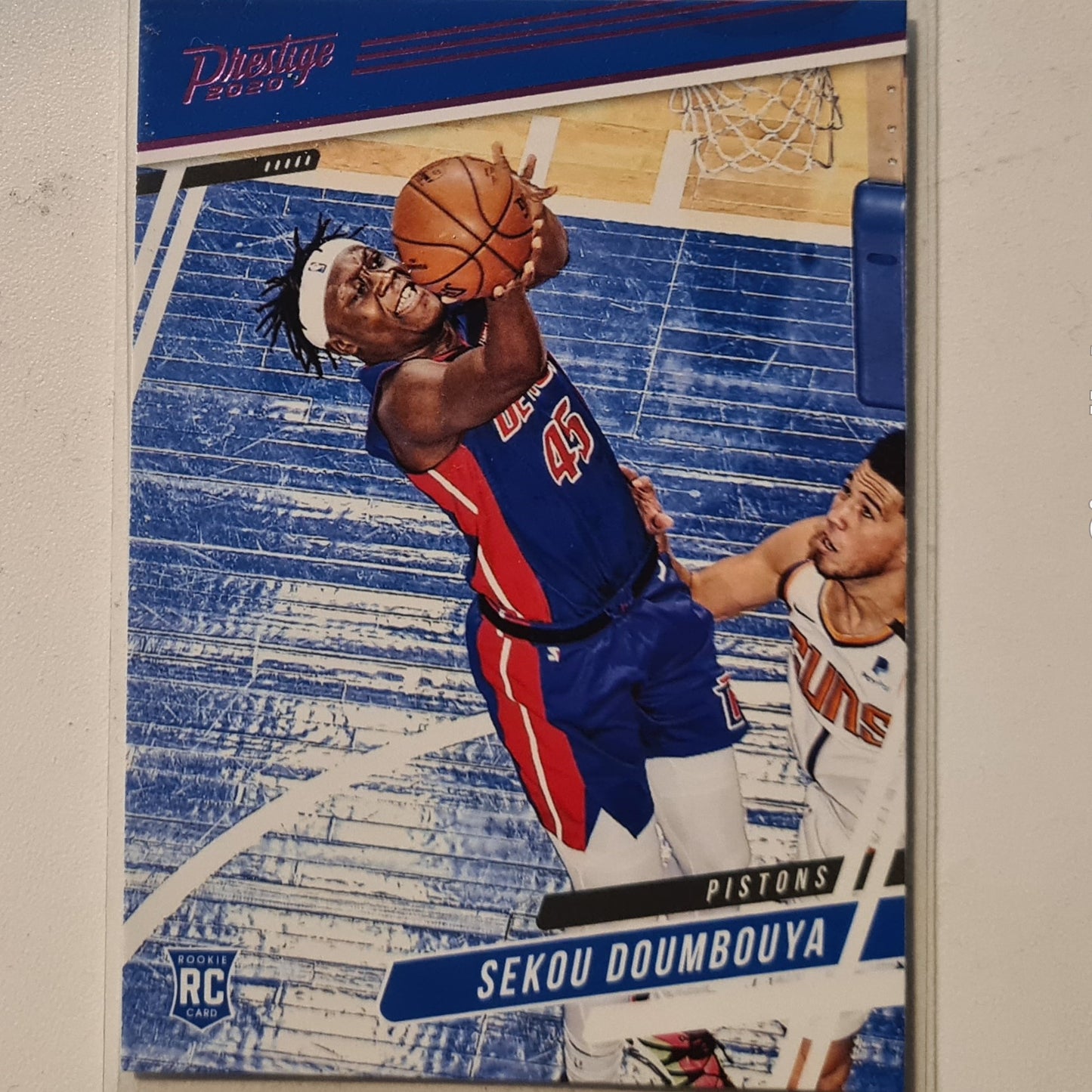 Sekou Doumbouya 2019-20 Panini Chronicles Prestige Rookie RC #72 NBA Basketball Detroit Pistons Excellent/Mint Sleeved