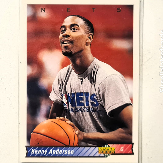 Kenny Anderson 1991 Upper-Deck #127 NBA Basketball New Jersey Nets Excellent Sleeved