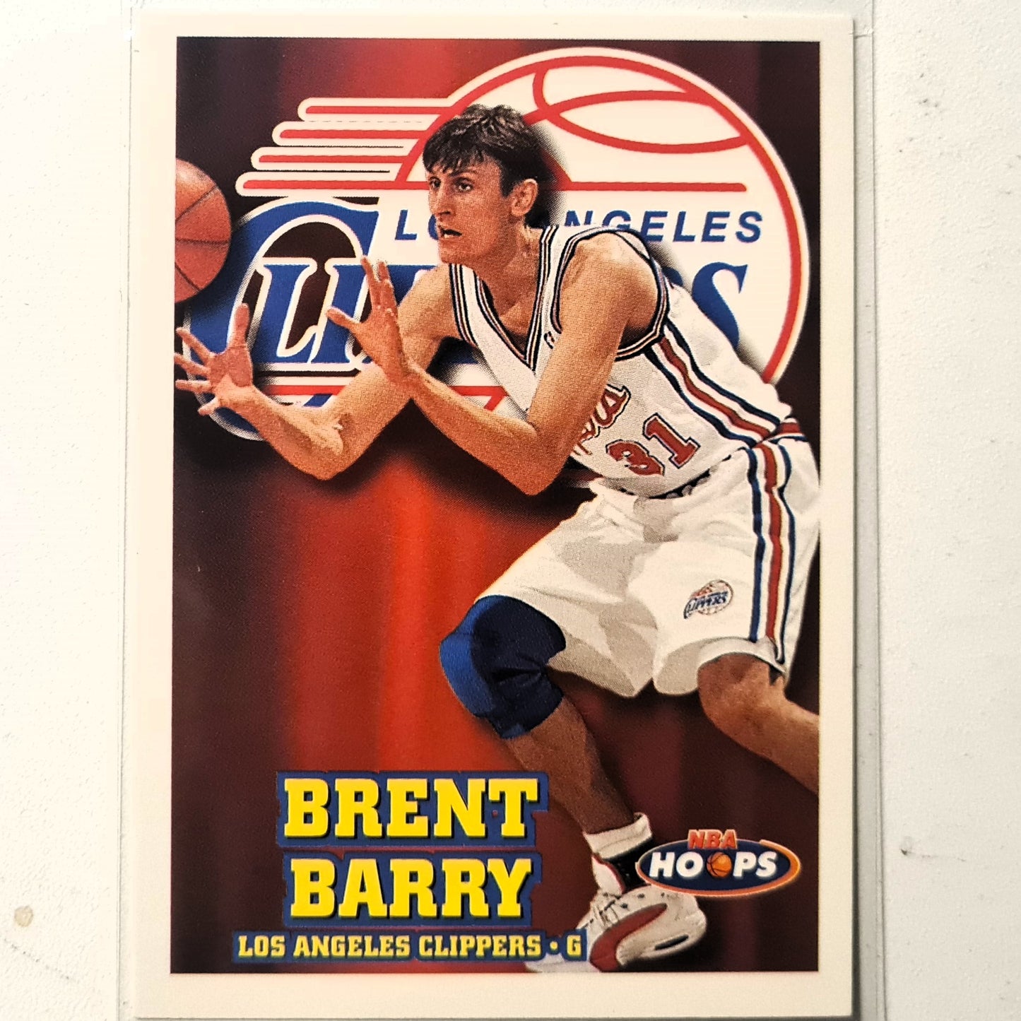 Brent Barry 1997 Skybox NBA Hoops #70 NBA Basketball LA Clippers Excellent sleeved