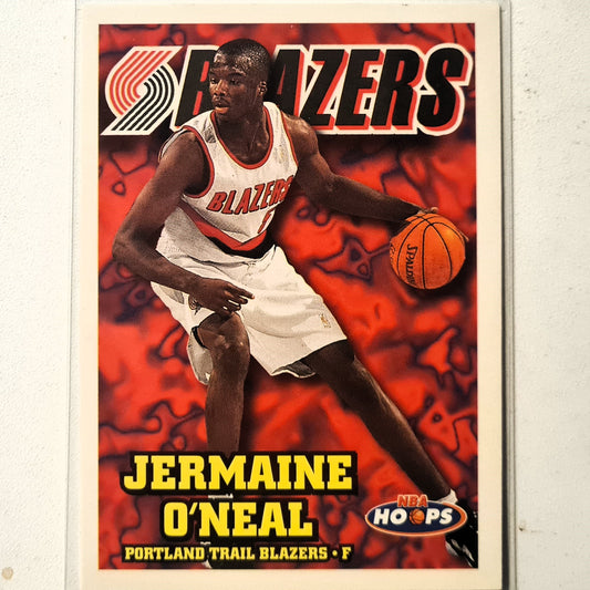 Jermaine O'Neal 1997 Skybox NBA Hoops #124 NBA Basketball Portland Trail Blazers Excellent sleeved