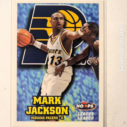 Mark Jackson 1997 Skybox NBA Hoops #3 NBA Basketball Indiana Pacers Excellent sleeved