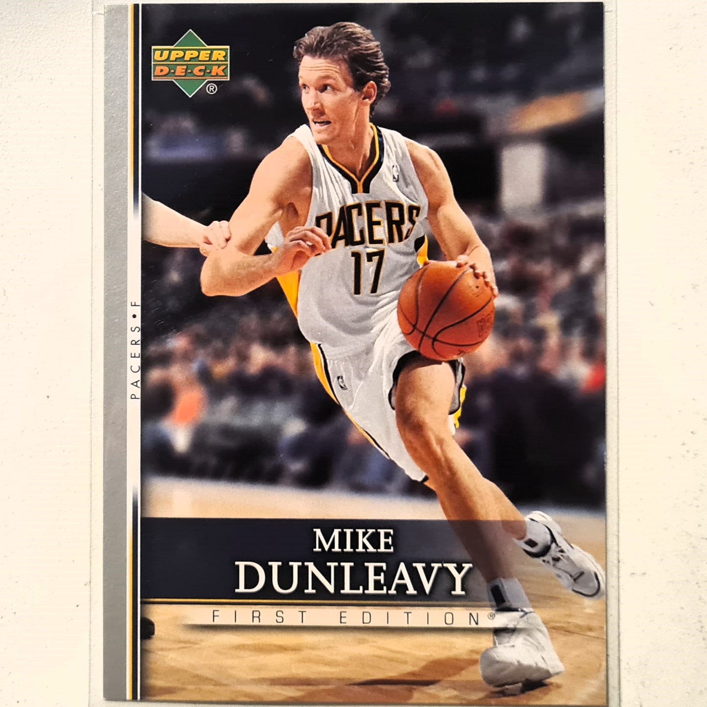 Mike Dunleavy 2007-08 Upper-Deck First Edition #133 NBA Basketball Indiana Pacers Excellent sleeved